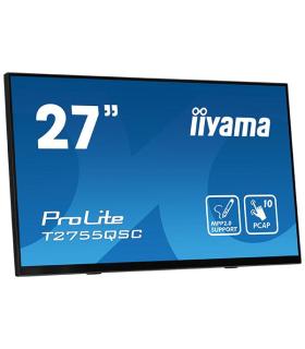 iiyama ProLite T2755QSC-B1 pantalla para PC 68,6 cm (27") 2560 x 1440 Pixeles Full HD LCD Pantalla táctil Negro