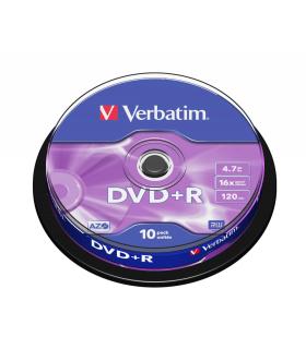 Verbatim DVD+R Matt Silver 4,7 GB 10 pieza(s)