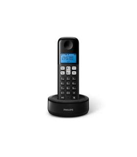 Philips D1611B 34 teléfono Teléfono DECT Identificador de llamadas Negro