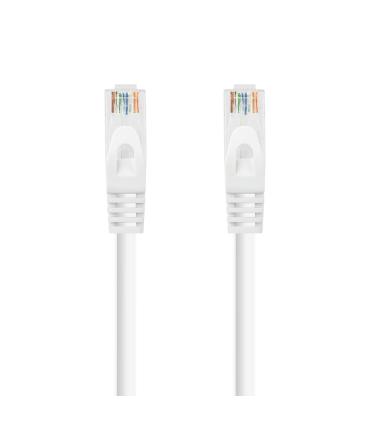 Nanocable Cable de red latiguillo RJ45 LSZH Cat.6A UTP AWG24, Blanco, 2.0m