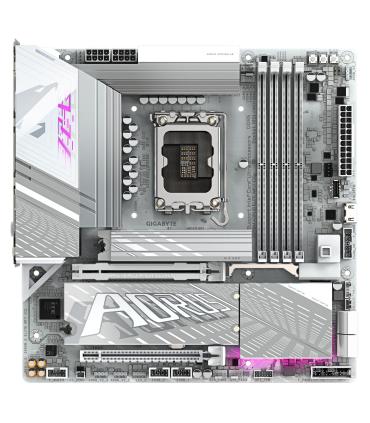 PLACA GIGABYTE Z890M A ELITE WF7 ICE,INTEL,1851,Z890,4DDR5,WIFI