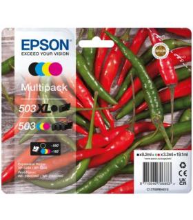 PACK DE CARTUCHOS 4 COLORES (BKXL CMY) EPSON 503