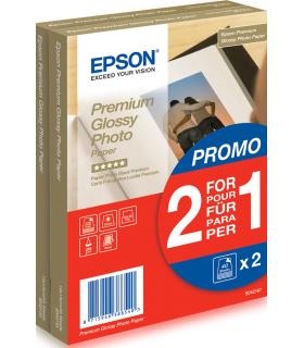 PAPEL FOTO PREMIUN GLOSSY EPSON 10X15 - 225GR M (40 HOJAS)2X1