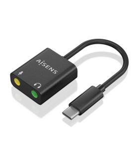 CONVERSOR AISENS USB-C A AUDIO 48KHZ USB-C M-2XJACK 3.5 H 10CM