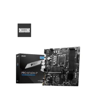 PLACA BASE MSI PRO B760M-P 1700 MATX 4XDDR5