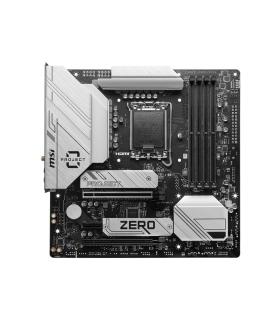 PLACA MSI B760M PROJECT ZERO,BTF,INTEL,1700,B760,4DDR5,256GB,HDMI+DP,4SATA3 6G+2M.2,9USB3.2,2.5GB+WIFI6E+BT5.3,MATX