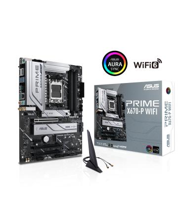 ASUS PRIME X670-P WIFI AMD X670 Socket AM5 ATX