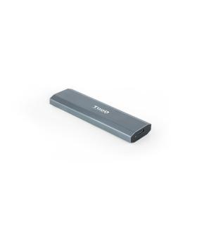 Caja Externa Para Disco SSD M.2 NVMe TooQ TQE-2223G  USB 3.2  Sin Tornillos