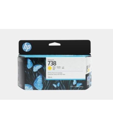 HP DESIGNJET 738 CARTUCHO AMARILLO 130ML