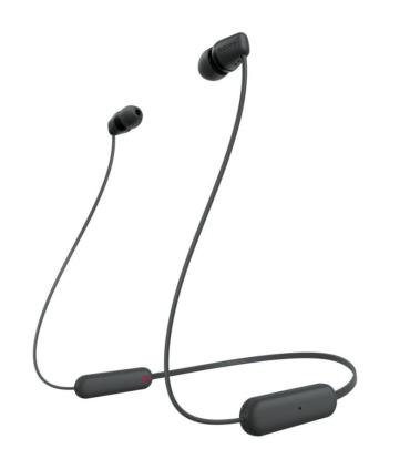 Auriculares Inalmbrico Intrauditivos Sony WI-C100/ con Micrfono/ Bluetooth/ Negros