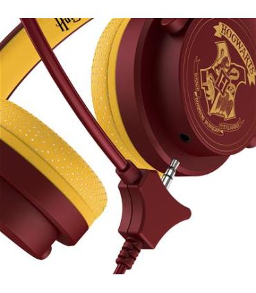 HARRY POTTER-AURICULARES INTERACTIVOS CON ESCUDO DE HOGWARTS KIDS+MICROFONO