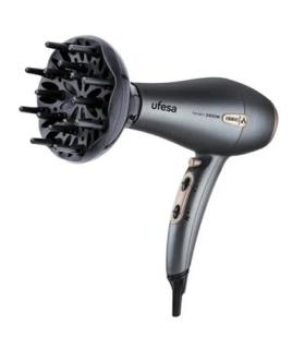 Secador de pelo UFESA 60305128 SC8470 KERATIN Negro, Gris 2400W