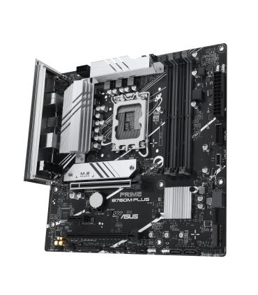 PLACA ASUS PRIME B760M-PLUS,INTEL,1700,B760,4DDR5,128GB,HDMI+DP,4SATA+2M.2,5USB 3.2+1USB-C,2.5GB,MATX