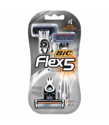 Cuchilla de Afeitar Bic Flex 5/ 3 uds