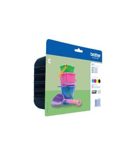 PACK DE CARTUCHOS 4 COLORES (CMYK) BROTHER LC-221VALBP