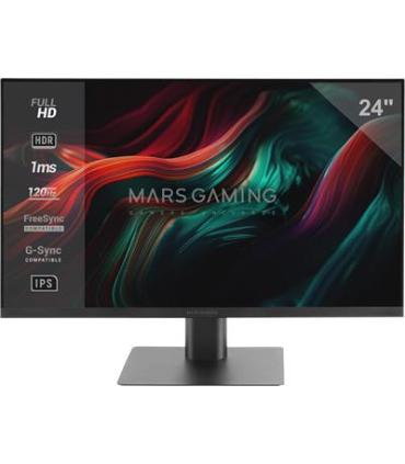 Monitor 24 Dp Hdmi Mars Gaming Mv24 Ips Fhd 120hz 1ms 250cd/m Vesa 100x100