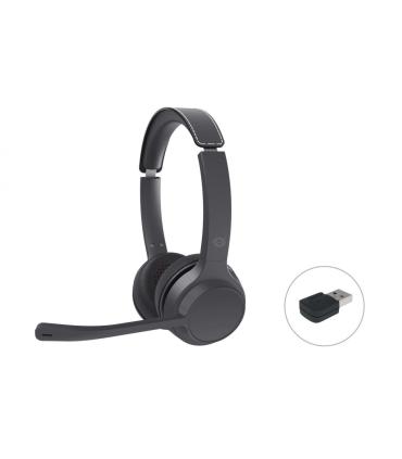 Headset Bluetooth Conceptronic Polona04ba Carga Usb-c Cancelacion De Ruido Manos Libres 40hrs