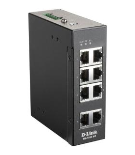 Switch Industrial D-link Dis-100e-8w Sin Gestion 8p 10 100 Baset(x) Ip30