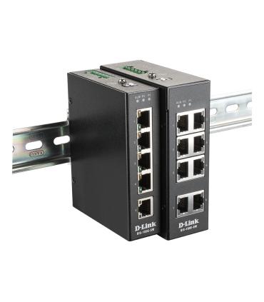 Switch Industrial D-link Dis-100e-8w Sin Gestion 8p 10 100 Baset(x) Ip30