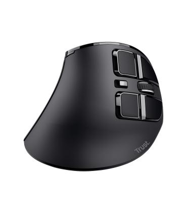 Mouse Trust Wireless Ergo Voxx Recargable Diseo Vertical 1200-2400dpi 9 Botones 23731