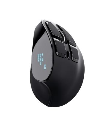 Mouse Trust Wireless Ergo Voxx Recargable Diseo Vertical 1200-2400dpi 9 Botones 23731