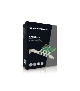 Controladora Pcie Conceptronic Emrick02g Pcie 4 Puertos Usb 3.0 Emrick U64