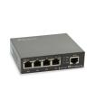 Switch Level One Gep-0523 No Gestion 5p 10/100/1000 4p Poe Plus 60w