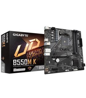 Placa Base Gigabyte B550M K Socket AM4  Micro ATX