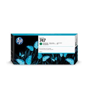 HP Cartucho de tinta verde cromtica DesignJet 747 de 300 ml