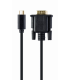 ADAPTADOR USB C A VGA M 2 M NEGRO BLISTER