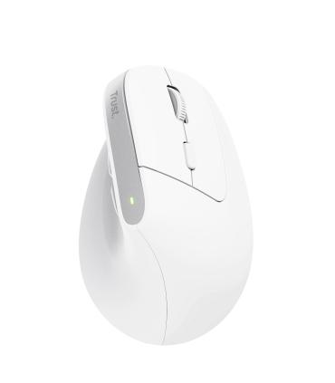 Mouse Trust Wireless Ergo Bayoii+ 25399 Multidispositivo Rf 2.4ghz Y 2xbt Dpi Ajustable 800-2400ppp 6 Botones Carga Usb-c Bla