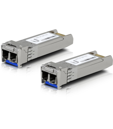 MODULO SFP+ UBIQUITI UACC-OM-SM-10G-D-2 UFIBER TRANSCEIVER SM 2PACK