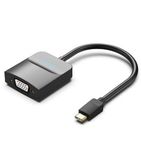 Adaptador USB Tipo-C Vention TDDBB/ USB Tipo-C Macho - VGA Hembra