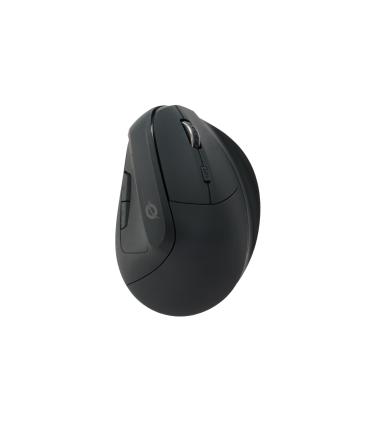 Mouse Conceptronic Bluetooh Lorcan03 5.2 Ergonomico 6 Botones 1600dpi Bateria Recargable Color Negro