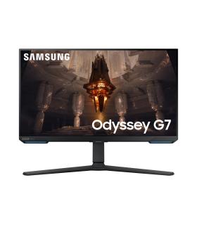 Smart Monitor Gaming Samsung Odyssey G7 S28BG700EP 28'  4K  1ms  144Hz  IPS  Multimedia  Regulable En Altura  Smart TV  Negro