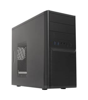 Caja Micro Atx Unyka Matx Dark Shadow Caja Negra Con 2 Bahas De 5.1 4 Con Fuente De Alimentacion De 500w Apta Para Reparacio