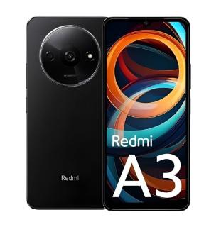 Smartphone Xiaomi Redmi A3 3GB/ 64GB/ 6.71\'/ Negro Medianoche