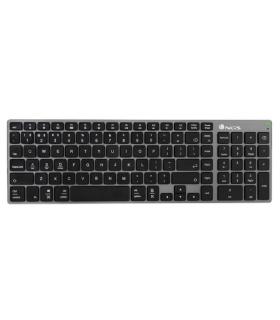 Teclado Inalmbrico por Bluetooth NGS Fortune-BT/ Gris