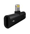 Splitter Carga Y Msica Myway Lightning Macho - USB Macho/ Negro