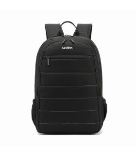 BOLSA MOCHILA PORTATIL 15.6 COOLBOX NEGRO IMPERMEABLE COO-BAG15-2N