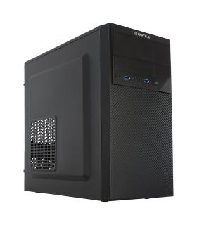 Caja MicroATX Unykach Aero C20 - FA 500w - 2 X USB 3.0, Audio Y Microfono Frontal - Color Negro - 420x235x440 Mm