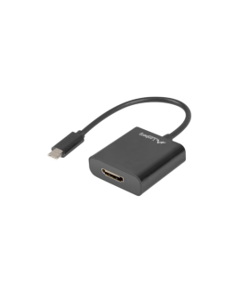 ADAPTADOR USB LANBERG USB-C M 3.1 A HDMI H 15CM DISPLAYPORT ALT MODE NEGRO