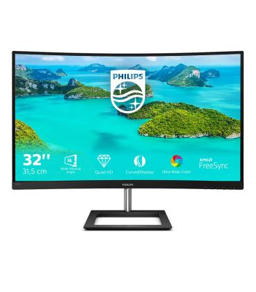 Monitor Profesional Curvo Philips E-Line 325E1C 31.5'  QHD  Negro