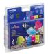 BROTHER Pack Cartuchos Negro, Cian, Magenta Y Amarillo MFC DCP-130C 240C 330C 440CN  (500 Pag.)