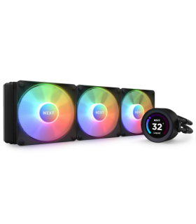 NZXT Kraken Elite 360 RGB Procesador Sistema de refrigeracin lquida todo en uno 12 cm Negro 1 pieza(s)