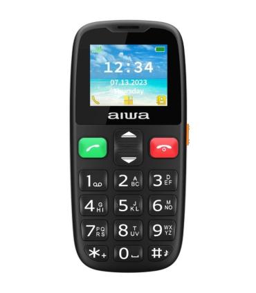 Telfono Mvil Aiwa FPH-S100-4G para Personas Mayores/ Negro