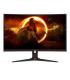 Monitor Gaming Curvo AOC C27G2ZE BK 27'  Full HD  1ms  240Hz  VA  Negro Y Rojo