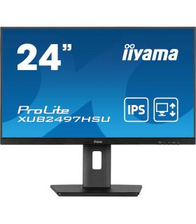 Iiyama XUB2497HSU-B2 Pantalla Para PC 60,5 Cm (23.8") 1920 X 1080 Pixeles Full HD LED Negro