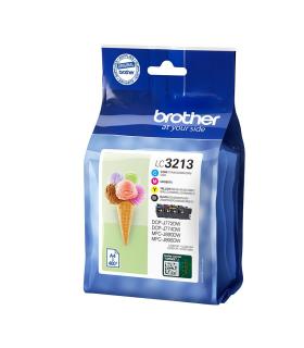 Cartucho De Tinta Original Brother LC-3213VAL Multipack  Cian  Magenta  Amarillo  Negro