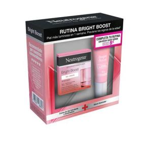 BRIGHT BOOST RUTINA CREMA GEL & SERUM LOTE 2 pz